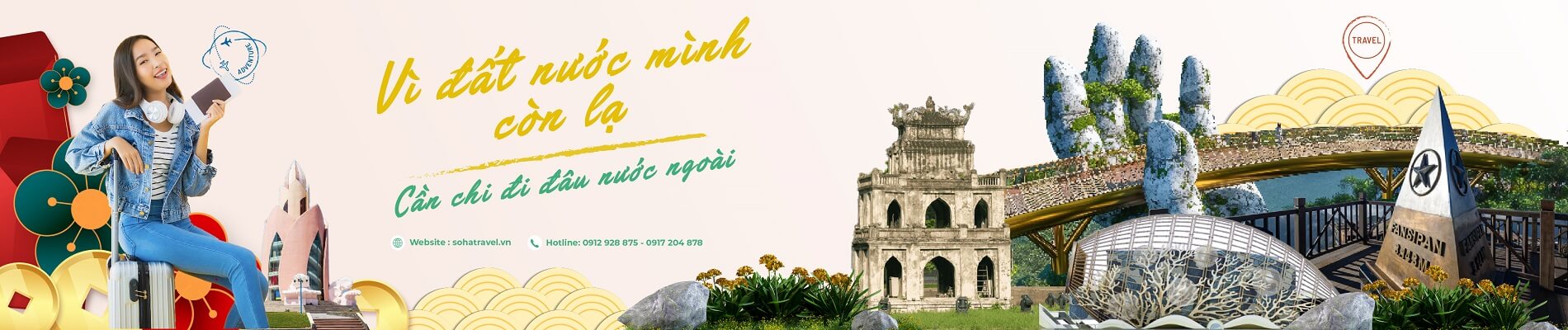 Soha Travel - Banner du lịch trong nước